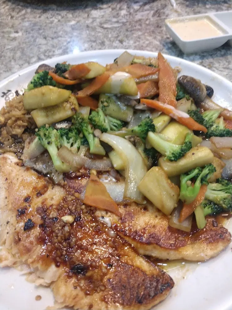 Hibachi Salmon