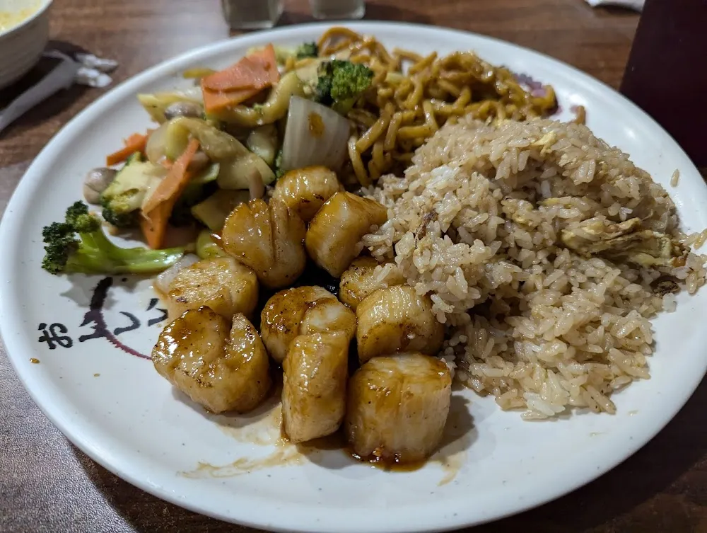 Hibachi Scallops