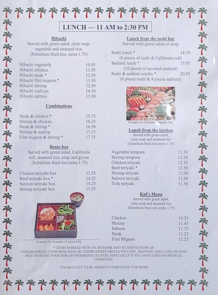 Hachi Sushi and Japanese Grill Menu image 3